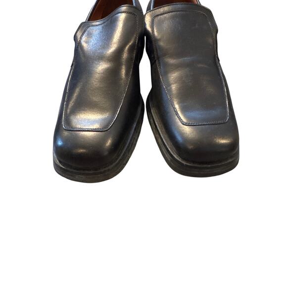 Mens Black Leather Gucci Loafers Size IT 41 Unisex Women - Picture 6 of 7